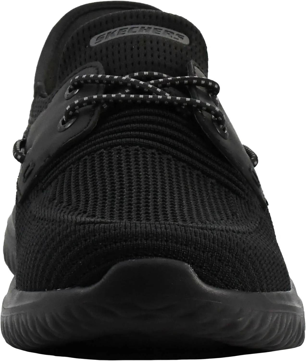 Мужские кроссовки Skechers Streetwear Delson 3.0 - Roth с низким профилем и шнурками-бинджи, черный
