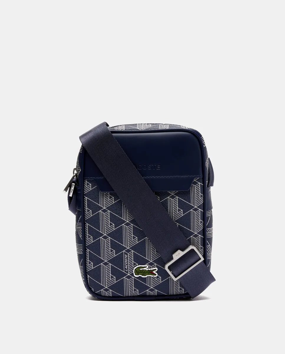 

Вертикальная сумка через плечо The Blend с кольцом для ключей Lacoste, синий