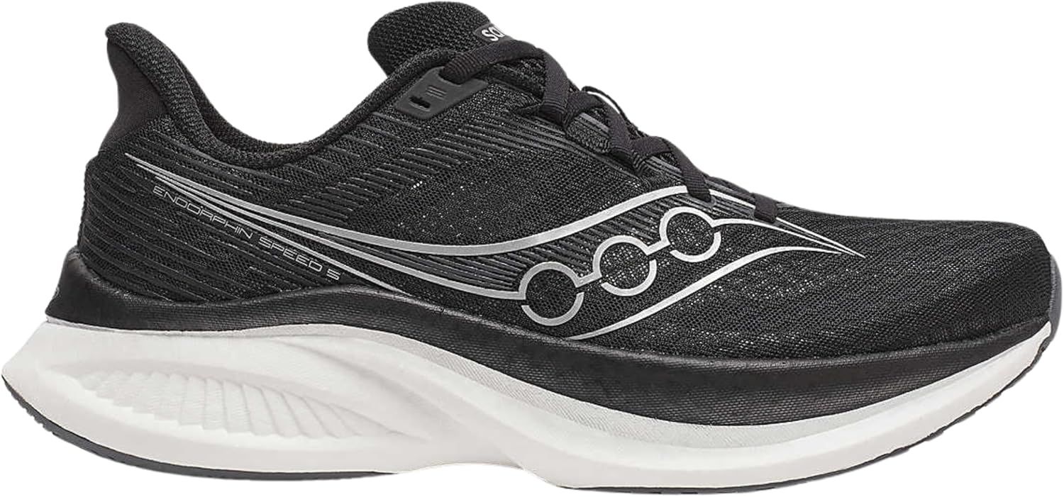 Мужские кроссовки Saucony Endorphin Speed 5, белый/черный — фото 3