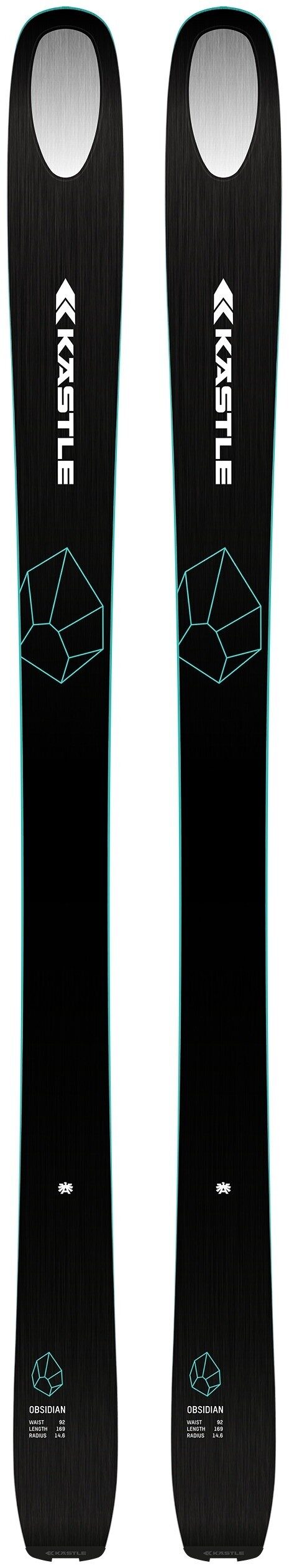 

Новые женские лыжи Kastle Obsidian 92 2026 года, длина 162 см