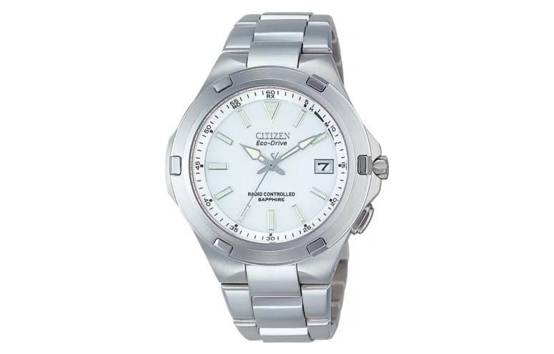 

CITIZEN Часы Ecology Drive Collection Quartz Movement Stainless Steel Strap Watch 40mm Men's Watch White Dial