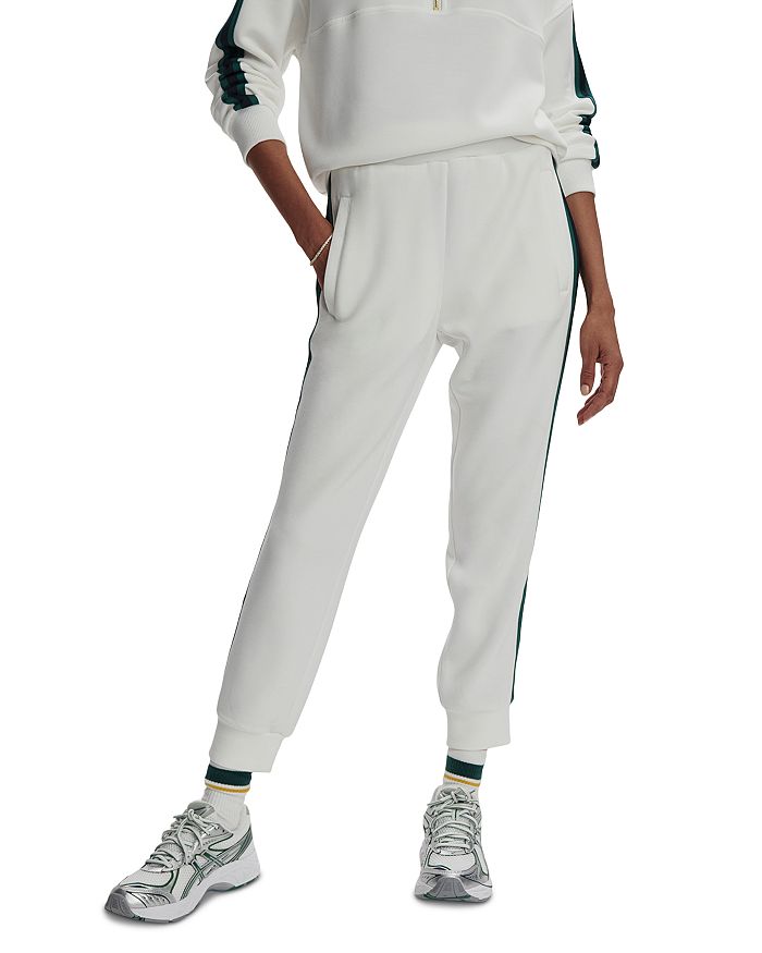 

Узкие брюки со складками Slim Stripe Varley, белый