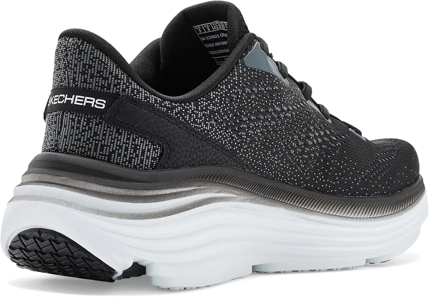 Мужские кроссовки Skechers Max Cushioning Endeavor Kauska, белый/черный — фото 3