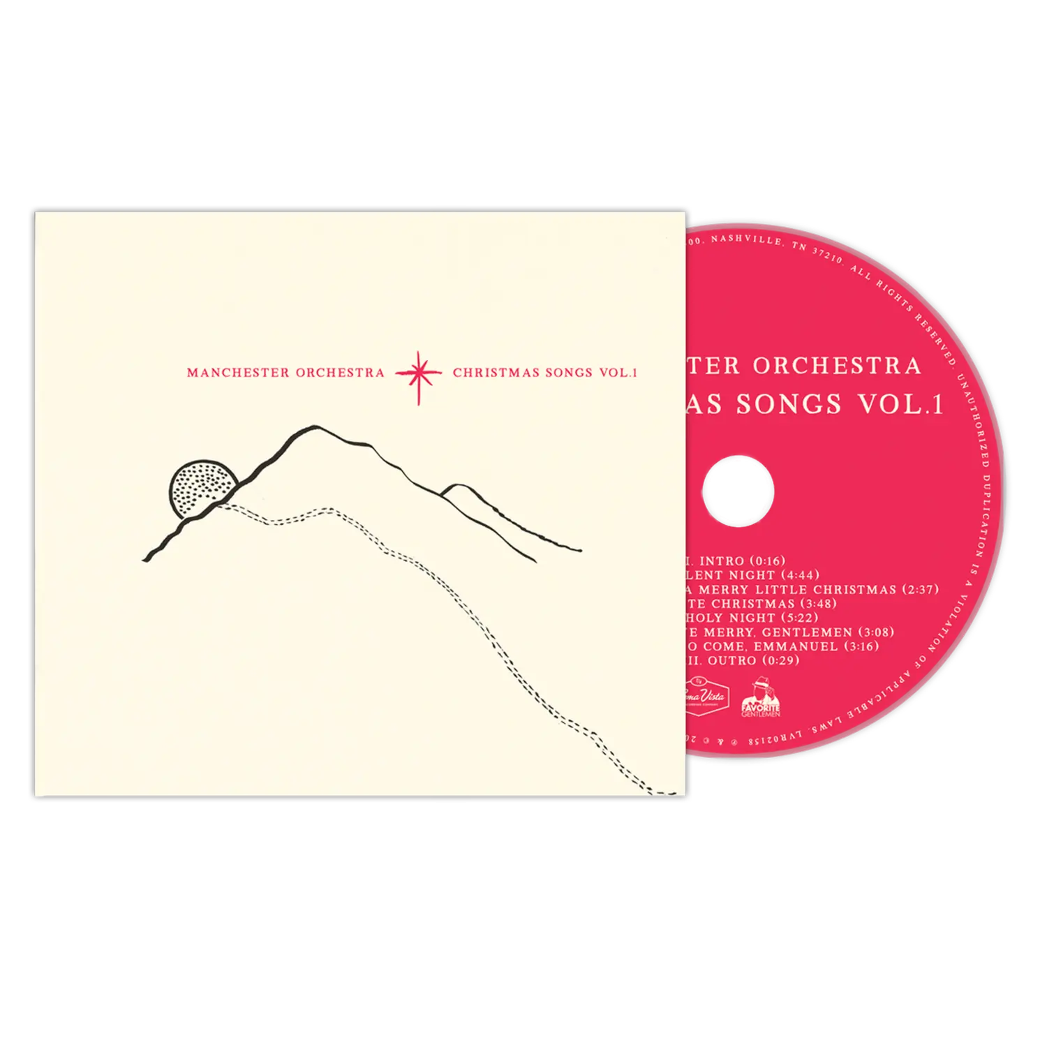 

Виниловая пластинка Christmas songs vol. 1 cd Manchester Orchestra
