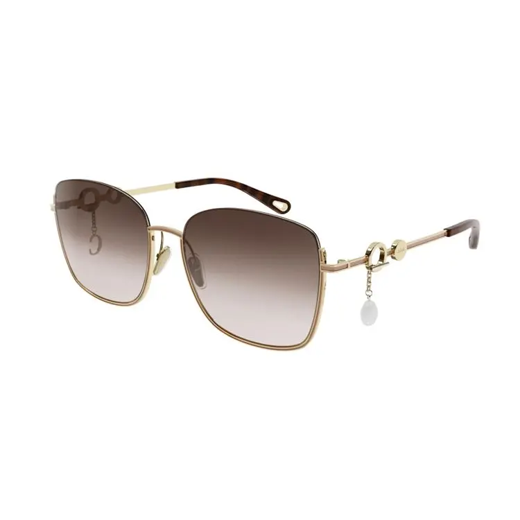 

Chloe Солнцезащитные очки Butterfly Женские Gold Chloé