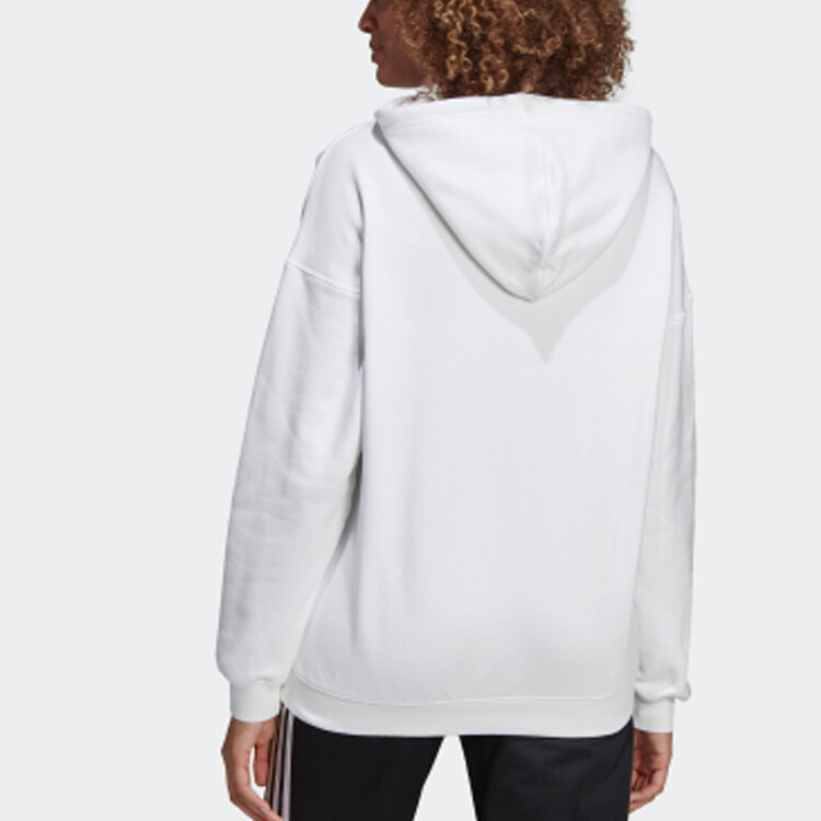 Толстовка женская белая Adidas Originals, белый — фото 4