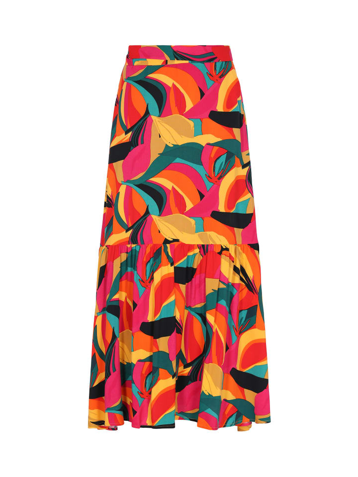 

Длинная юбка IZIA, цвет yellow multicolor