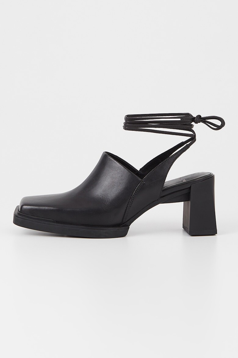 

Кожаные туфли на высоком каблуке и открытой пятке Vagabond Shoemakers, черный