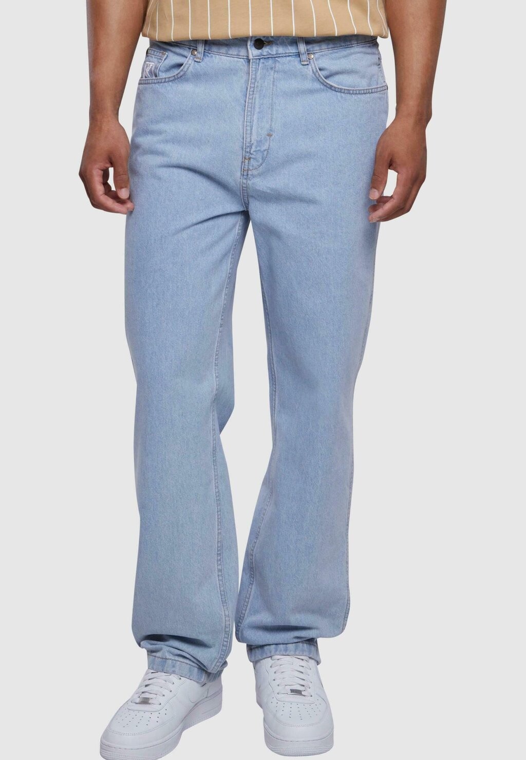 

Джинсы Baggy Small Signature Baggy Five Pocket Karl Kani, цвет light blue