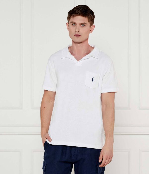 

Рубашка поло Regular fit frotinis audinys Polo Ralph Lauren, белый