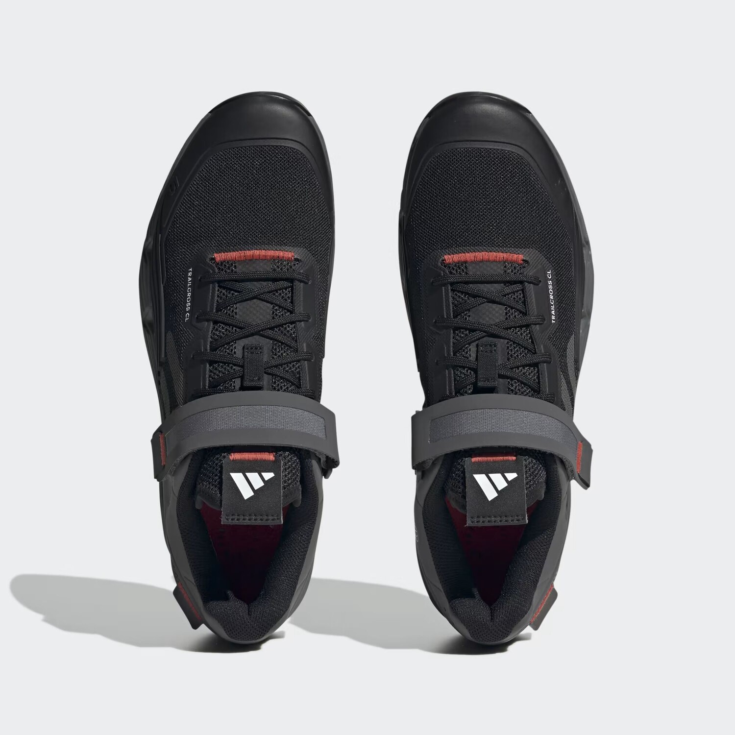Кроссовки Five Ten с клипсами для горного велосипеда Adidas, цвет Core Black/Grey Three/Red — фото 2