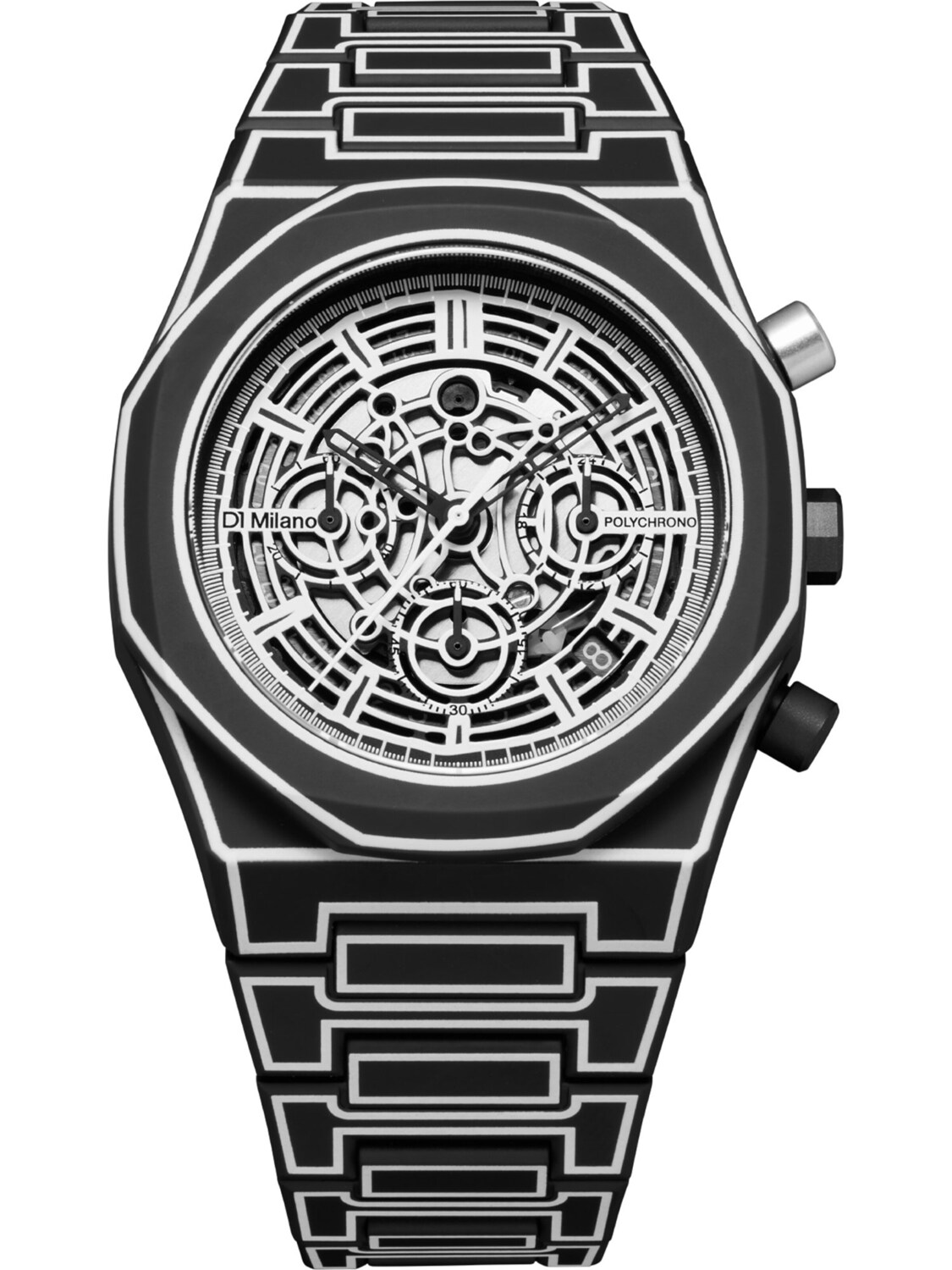 

D1 Milano Часы Analog 'PHBJ10' в черном цвете