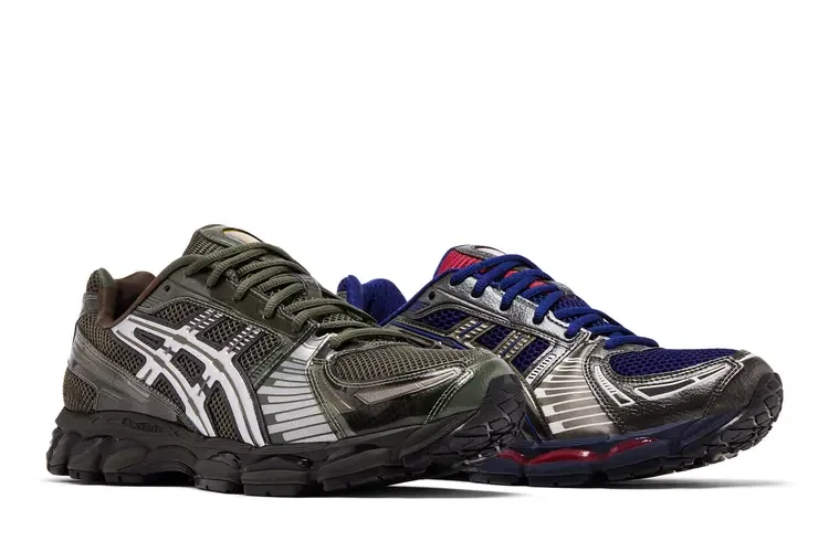 Кроссовки Marvel vs. Capcom x Kith x ASICS Gel Kayano 12.1, мультиколор