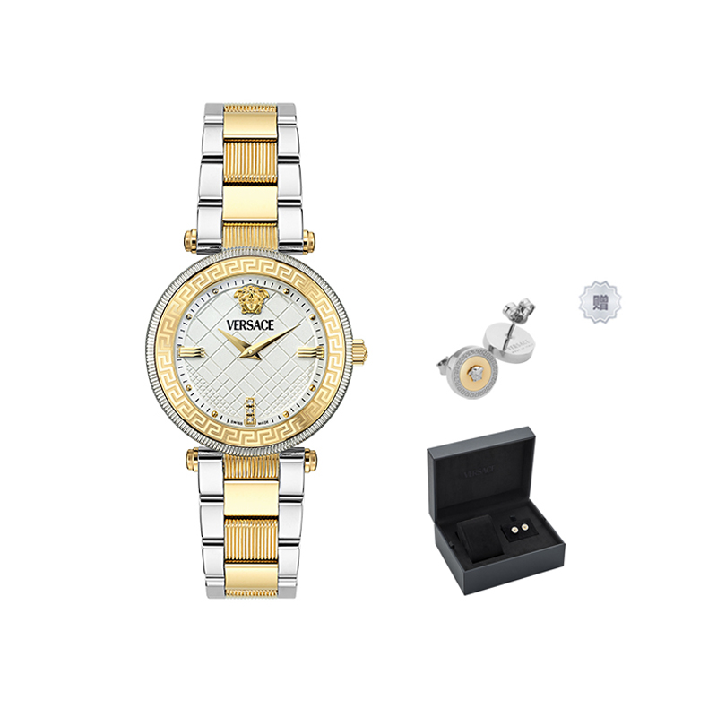 

VERSACE Часы Greek 35mm, White Gold