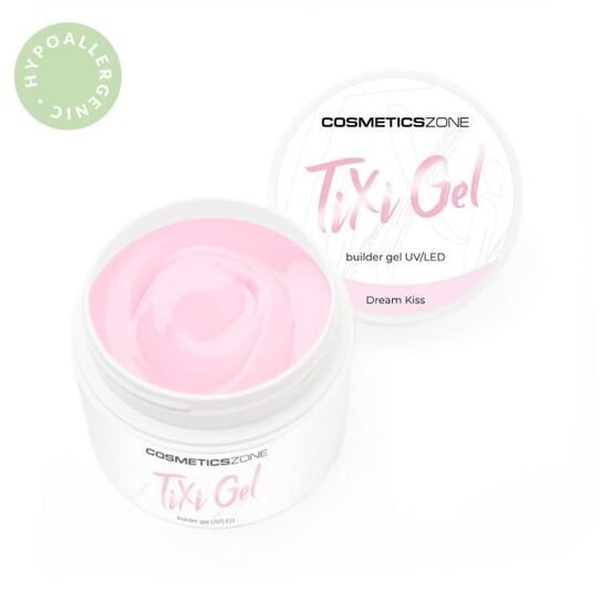 

Косметика Zone Builder гель с жидкостью памяти светло-розовый UV LED Dream Kiss 5мл, Cosmetics Zone