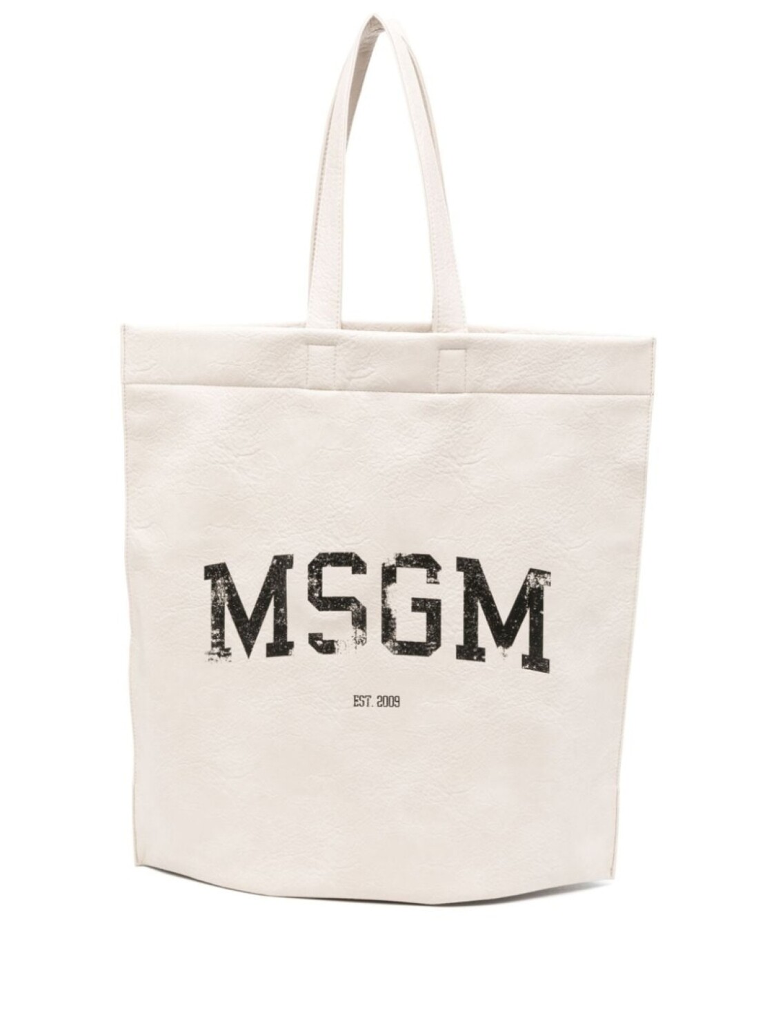 

Сумка-тоут с логотипом MSGM, белый