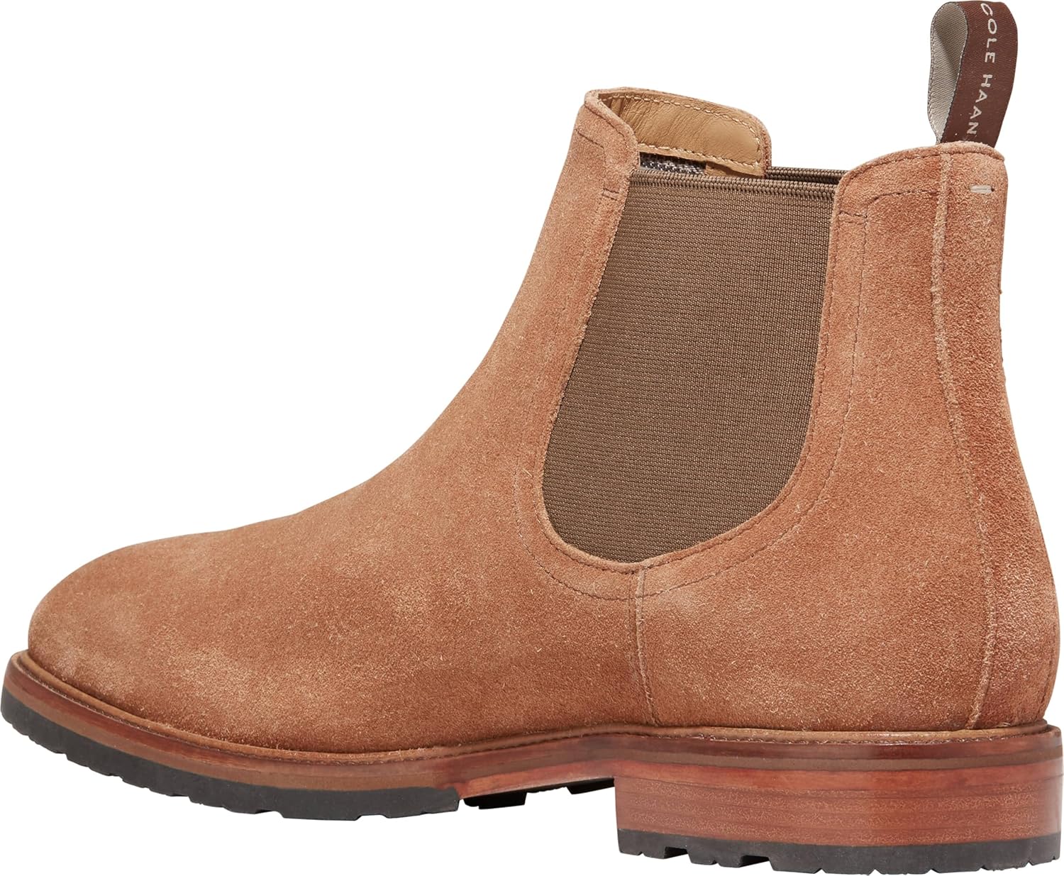 Мужские ботинки Cole Haan Berkshire Chukka, British Tan Suede/Natural — фото 2