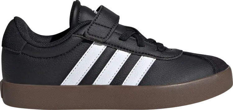 

Кроссовки VL Court 3.0 EL J 'Black White Gum', черный