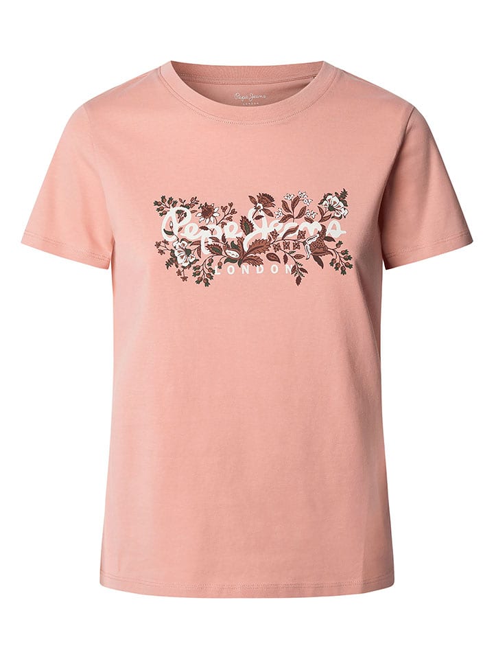 

Футболка Rosalind Pepe Jeans, розовый