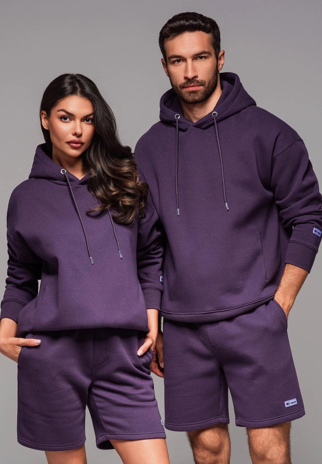 

Толстовка Hoodie Ombre, фиолетовый