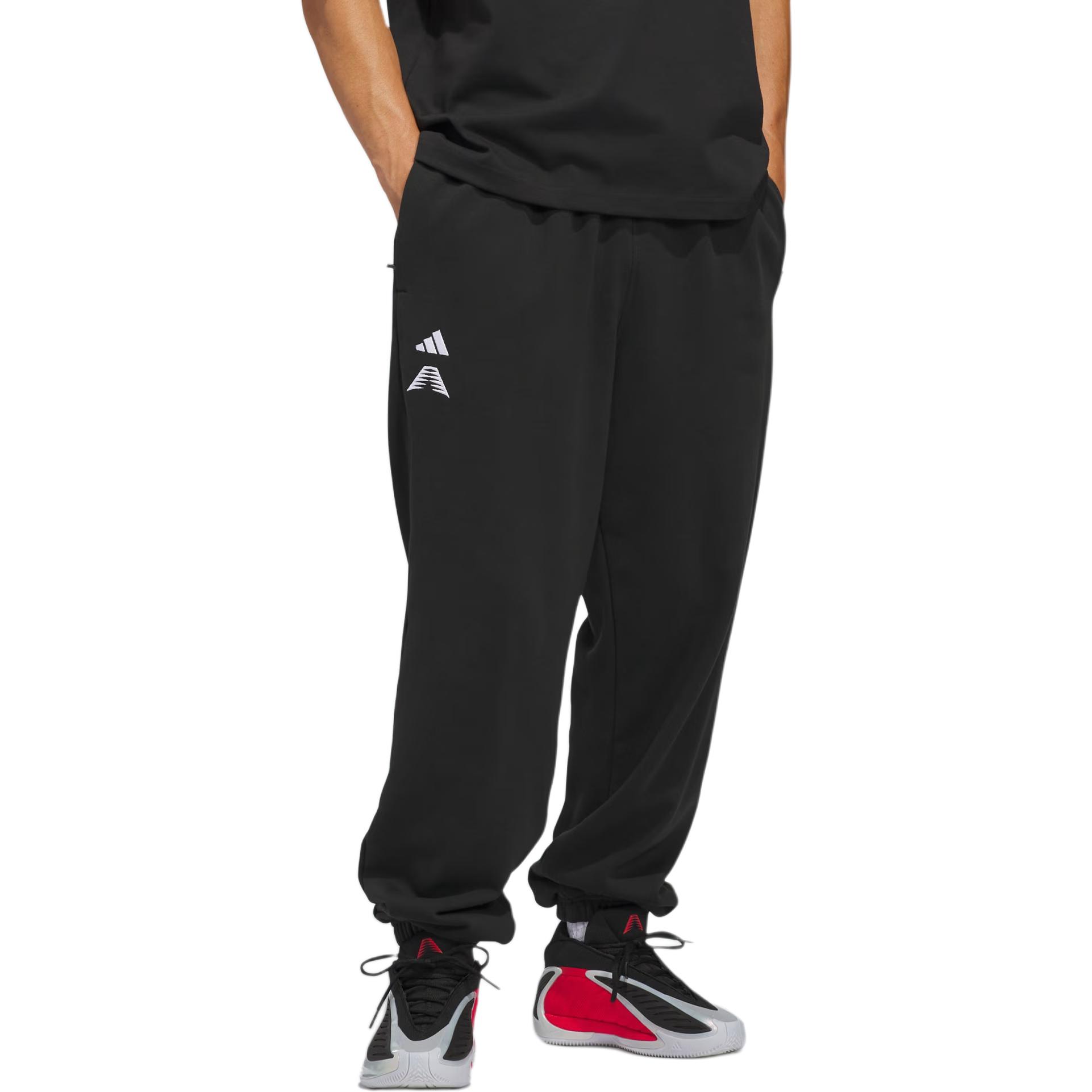 Спортивные штаны от фонда Anthony Edwards Foundation Adidas, черный — фото 3