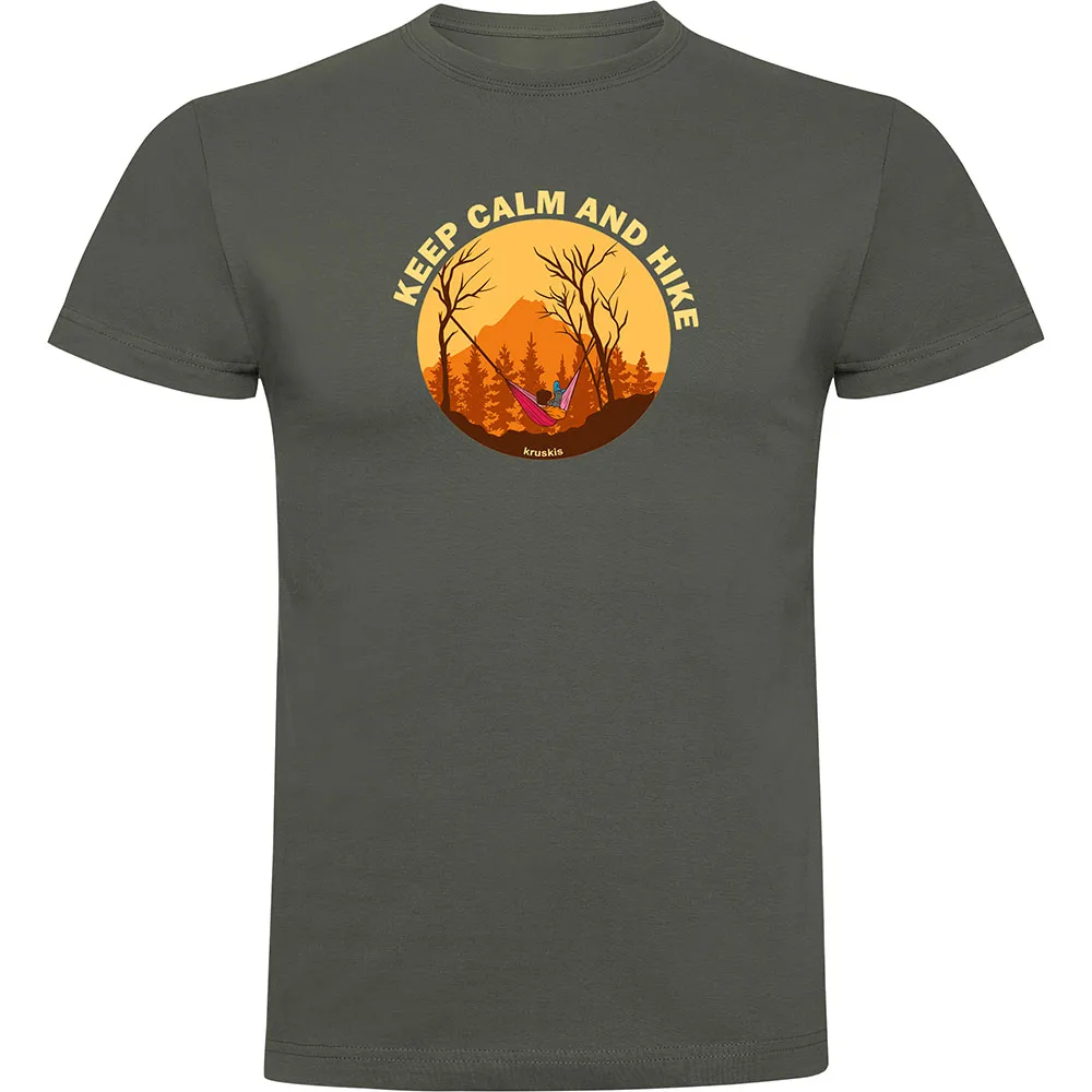 

Футболка с коротким рукавом Kruskis Calm And Hike, зеленый
