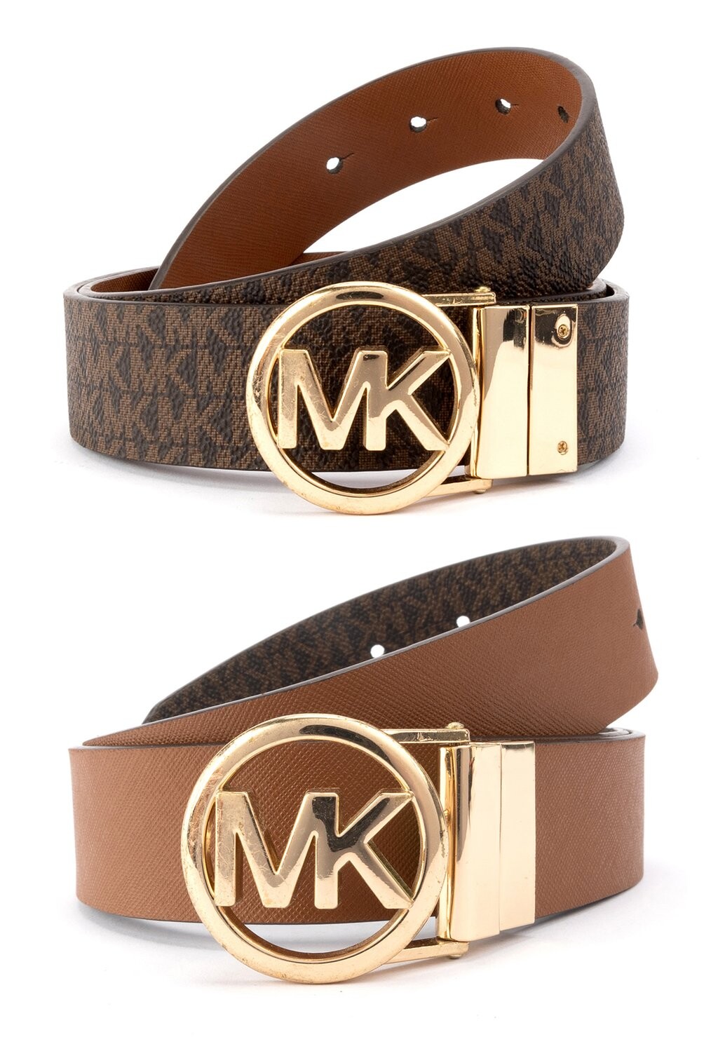 

Ремень 2 шт. РЕВЕРСИВНЫЙ РЕМЕНЬ MICHAEL Michael Kors, цвет brown