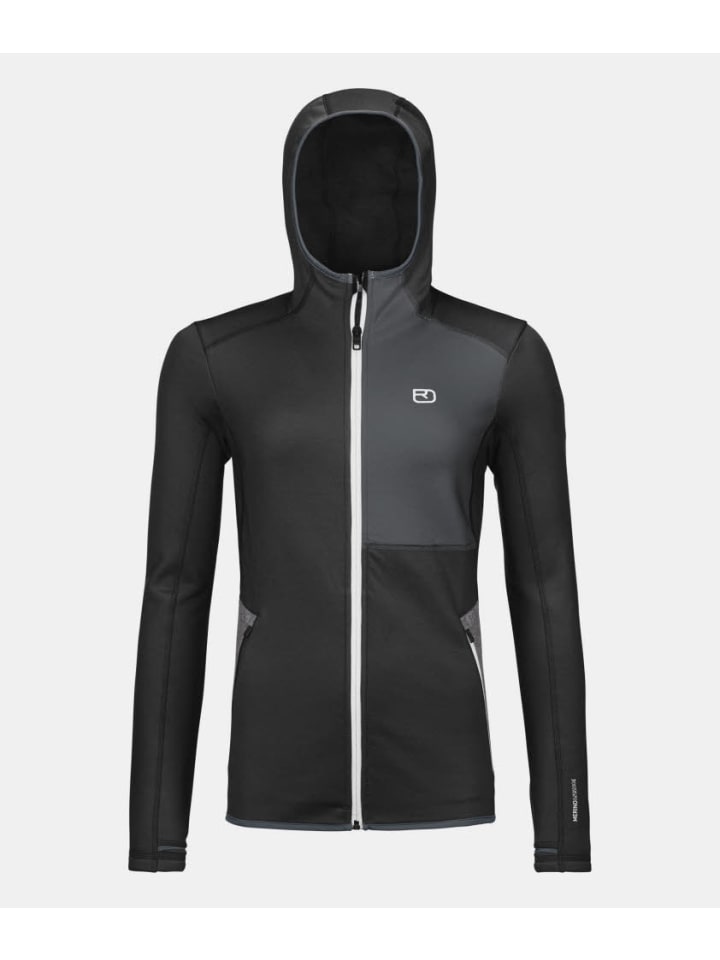 

Флисовая куртка черного цвета ORTOVOX