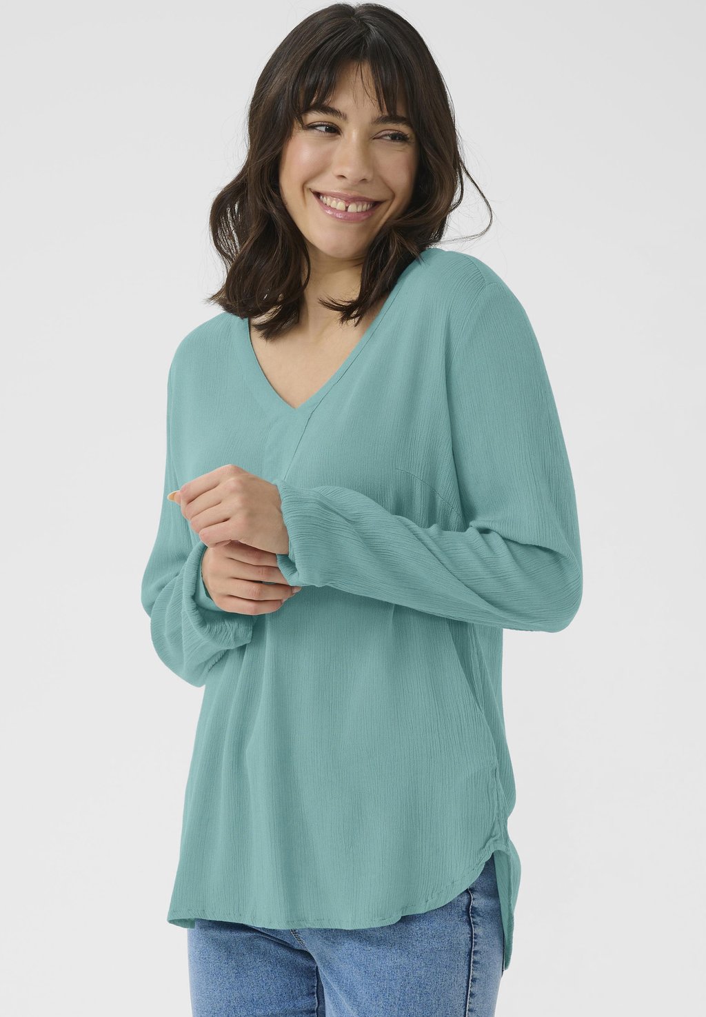 

Блуза KAAMBER Kaffe, цвет Teal