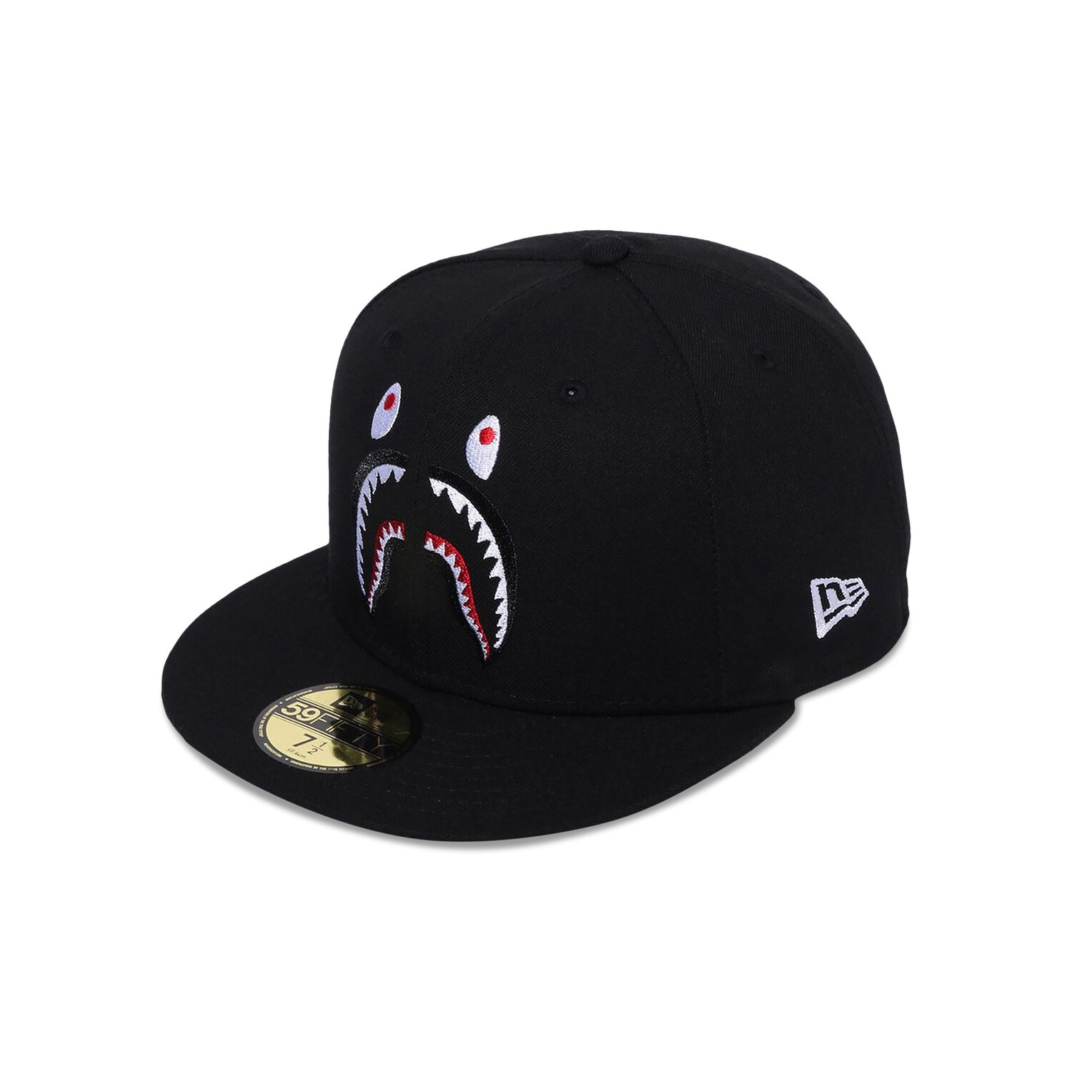 

Кепка BAPE Shark New Era 95Fifty, черная