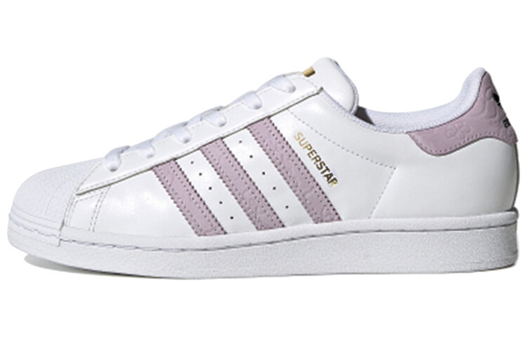 Кроссовки Superstar Women's Adidas Originals 'White Orchid Floral' Women's