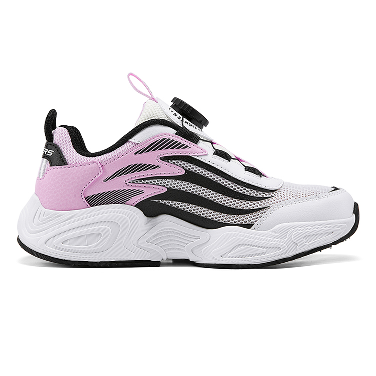 Повседневная обувь для детей Skechers Kids, белый/розовый/черный — фото 2