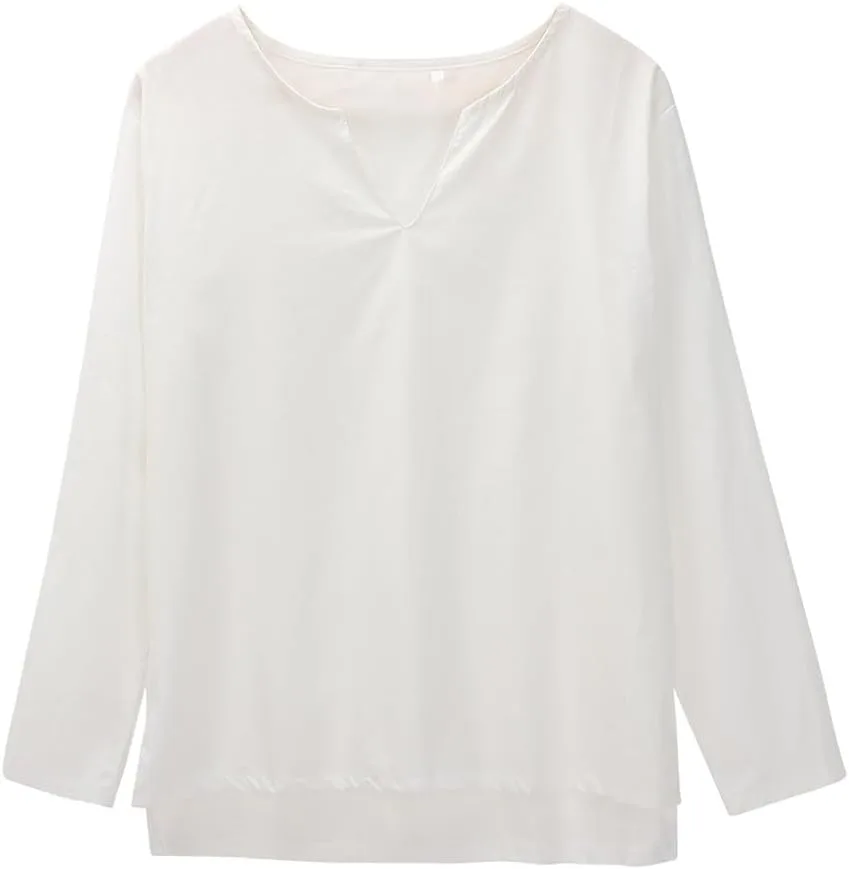 

Мужская классическая рубашка с длинным рукавом и карманом LCMTWX