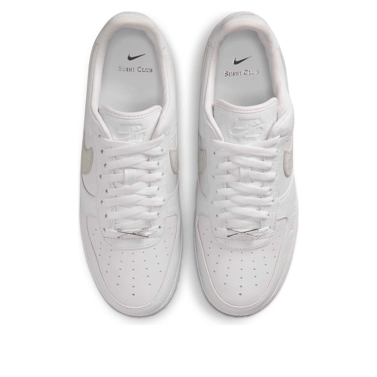 Кроссовки Nike x Sushi Club Air Force 1 Low 'Triple White' — фото 2