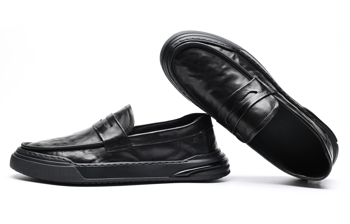 Мужские туфли CВ°BANNER Men's Casual Shoes Men Low-Top Black — фото 4