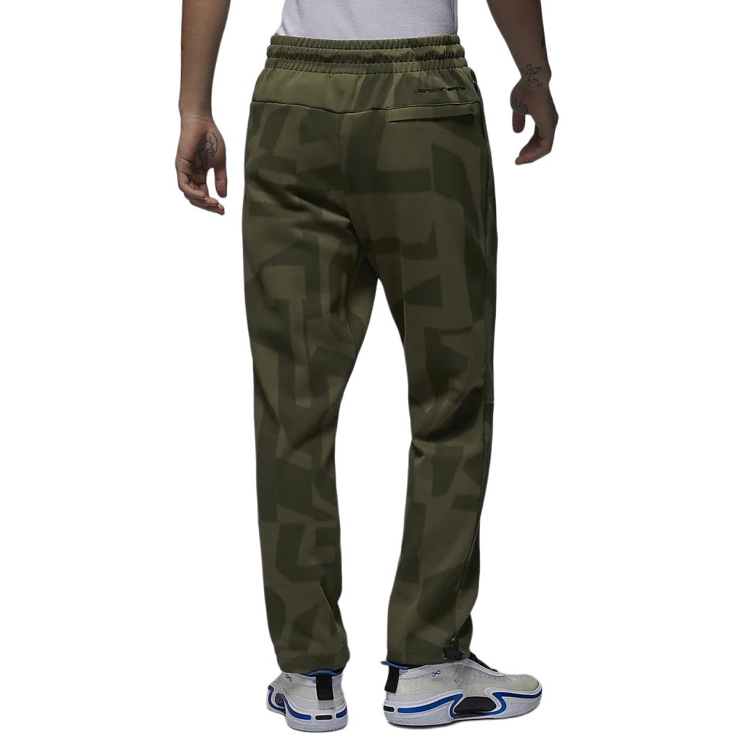 Jordan Спортивные штаны SportHOOP вязаные мужские Medium Olive Green — фото 4