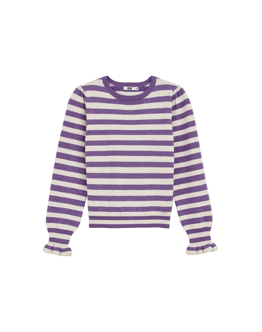 

Свитер WE Fashion Sweater, цвет purple/white