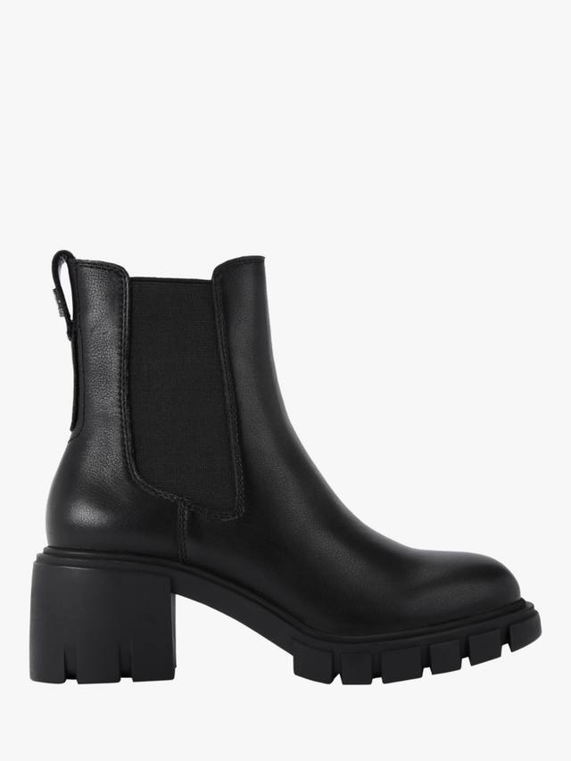 Сапоги cherlsea на высоком каблуке из искусственной кожи ignite Carvela, черный