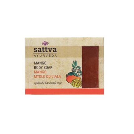 

Мыло для тела индийское глицериновое мыло манго 125 г Sattva Unbranded