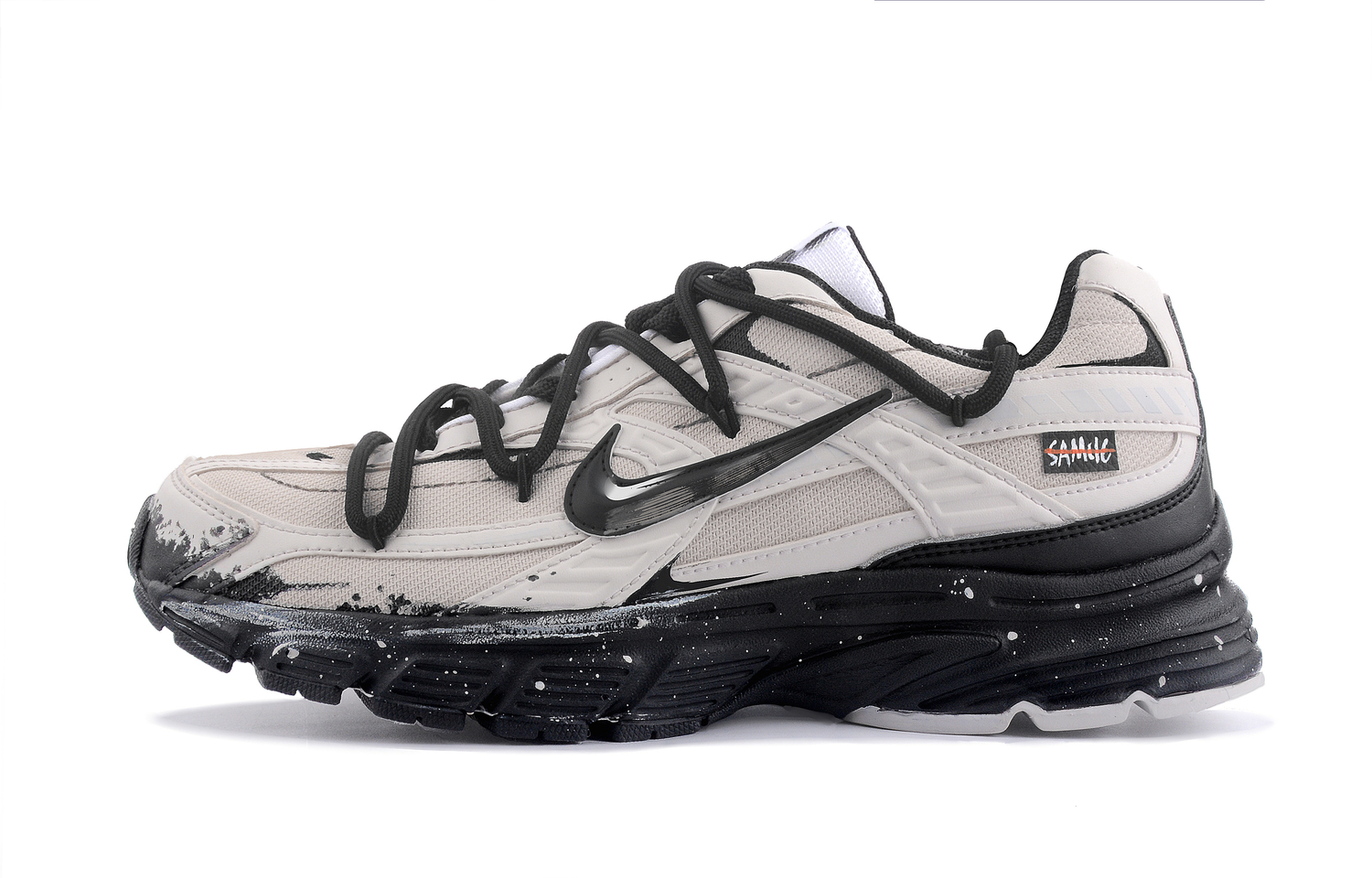 

Инициатор амортизация, устойчивость к истиранию, дышащая поддержка лоу-топ кроссовки unisex Nike, белый