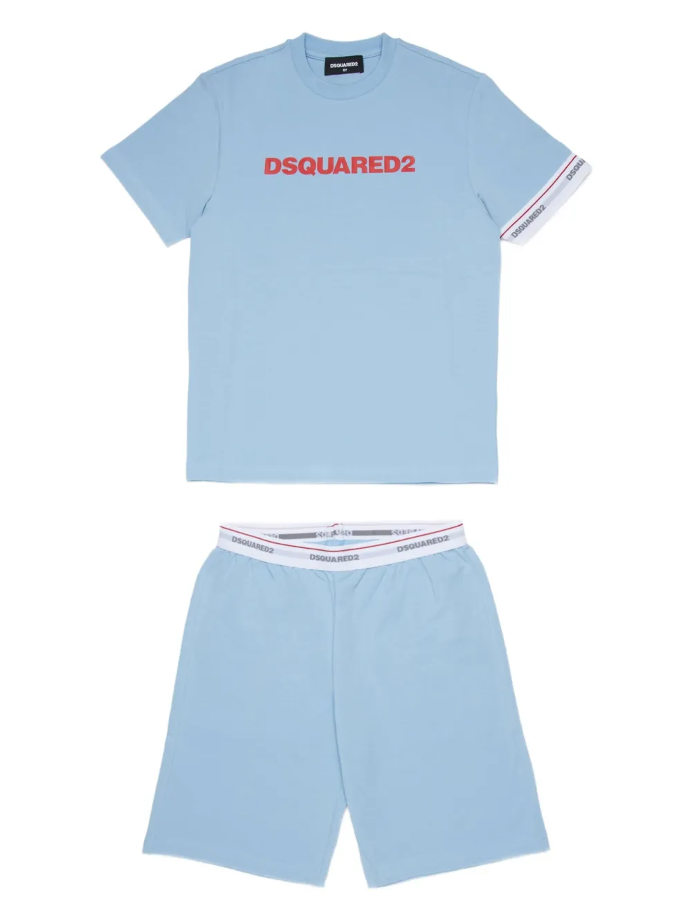 

Комплект нижнего белья с логотипом Dsquared2 Kids, синий