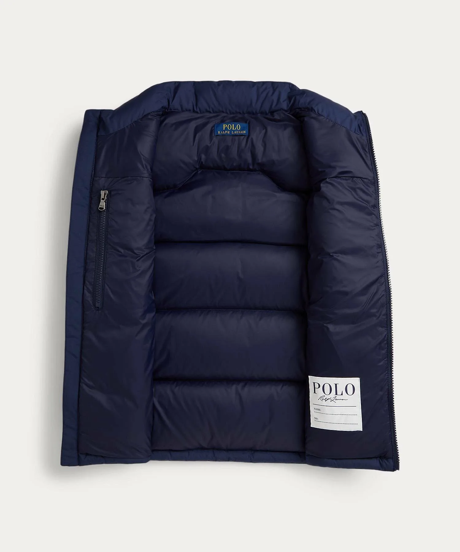 Стеганый пуховый жилет (Для мальчиков 8-20 лет) Polo Ralph Lauren, 410 Navy — фото 3