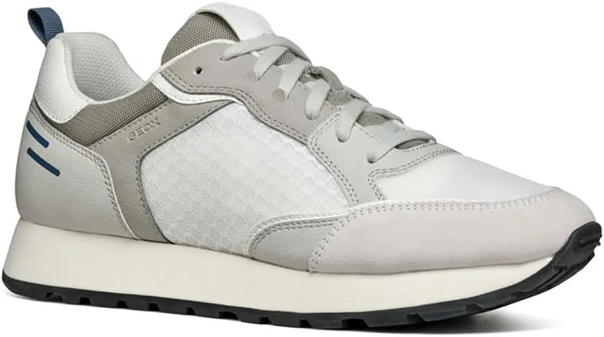 Кроссовки Geox Boys U Partenio ASneaker, Off White Lt Grey — фото 3