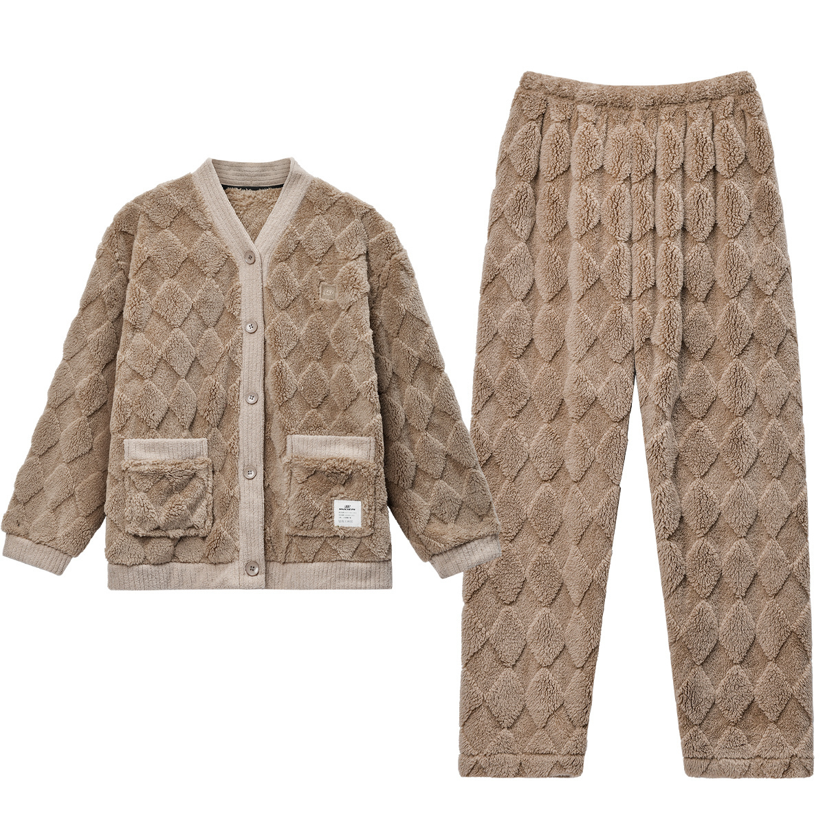 

Skechers Пижамный комплект мужской светло-бежевый