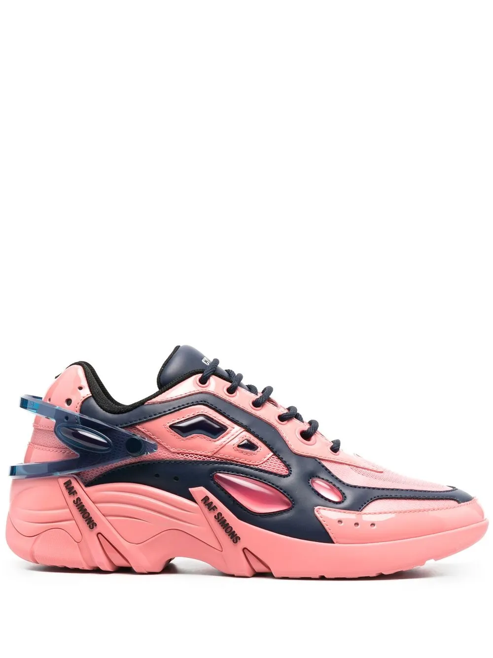 

Кроссовки со вставками Raf Simons, розовый