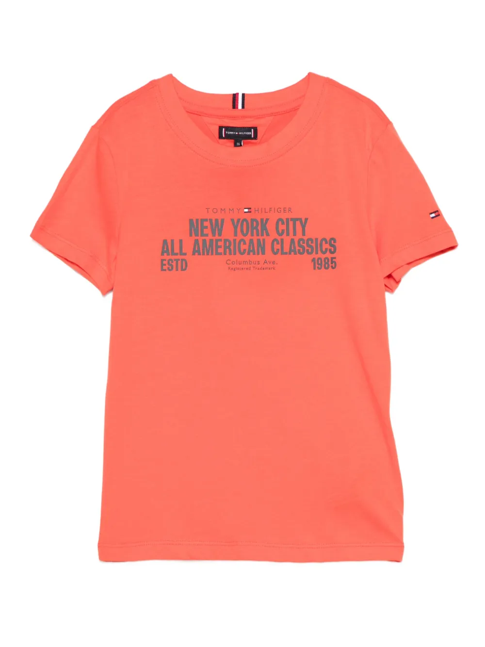 

Футболка с графическим принтом Tommy Hilfiger Junior, красный