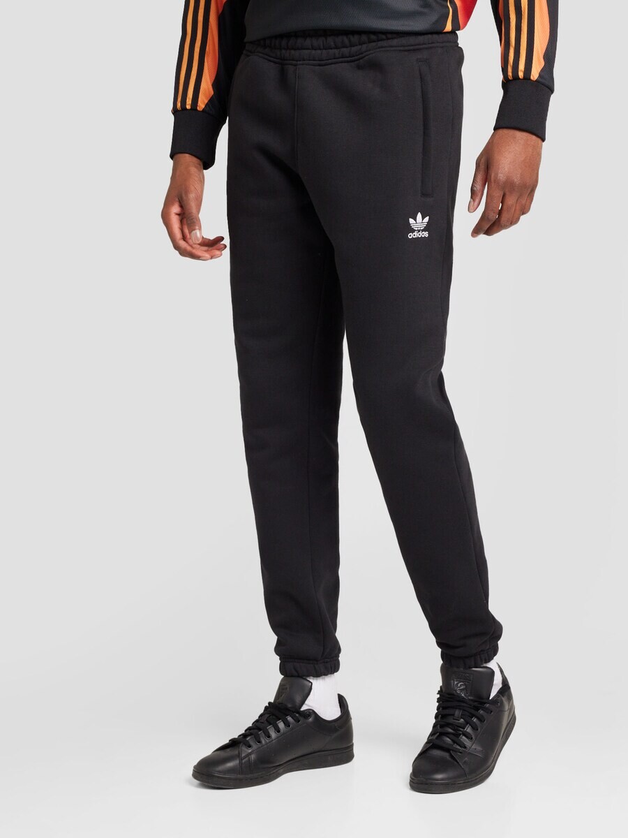 Зауженные брюки Adidas TREFOIL ESSENTIALS, черный — фото 2