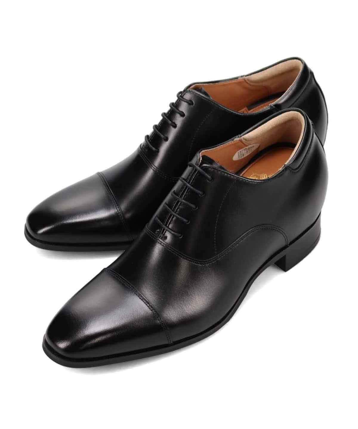 Классические туфли BEE с внутренним крылом и прямым носком (каблук 7 см) Bee Classic, black