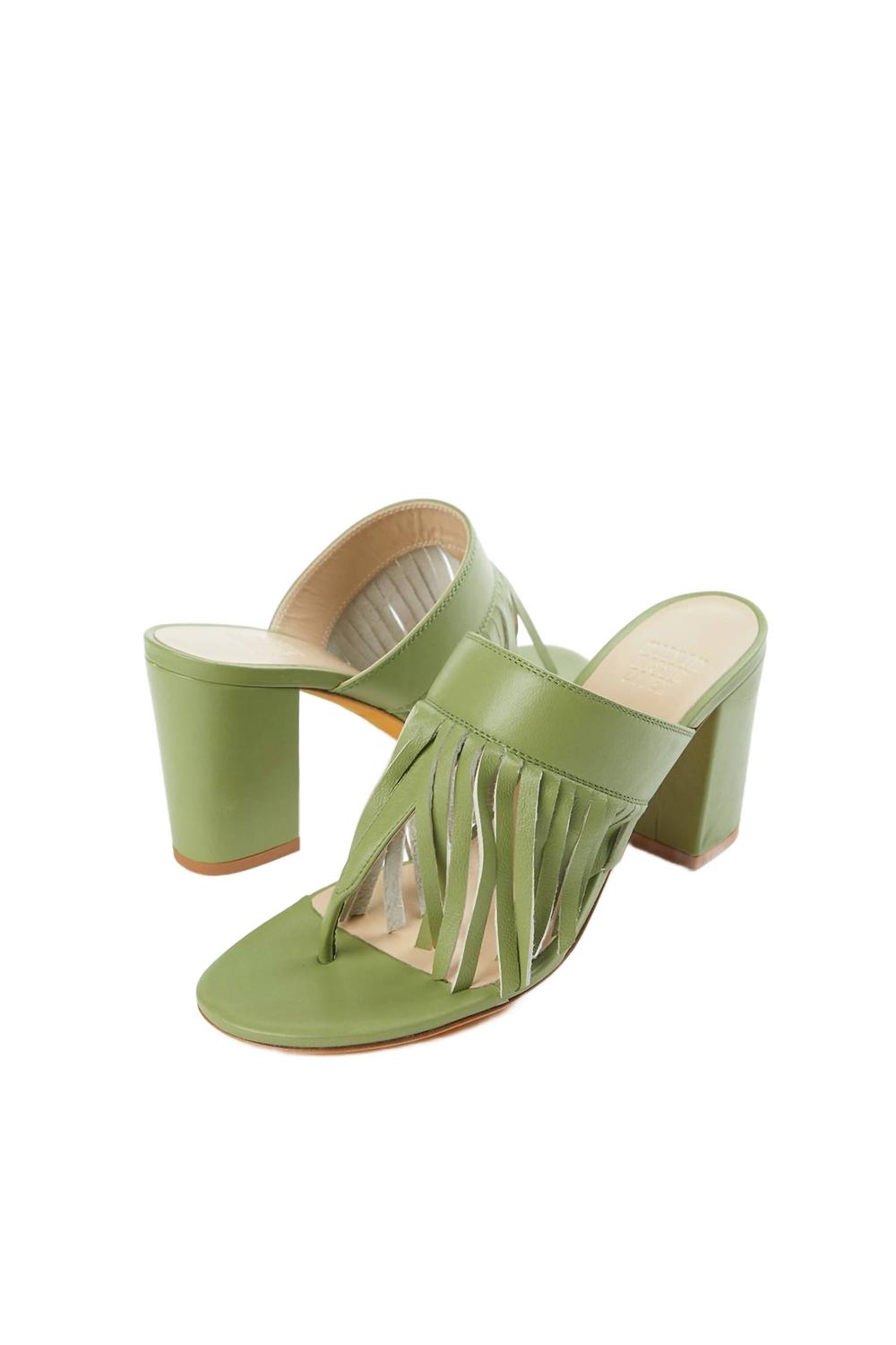 Valencia Sandal In Tarragon MARYAM NASSIR ZADEH, Tarragon — фото 3
