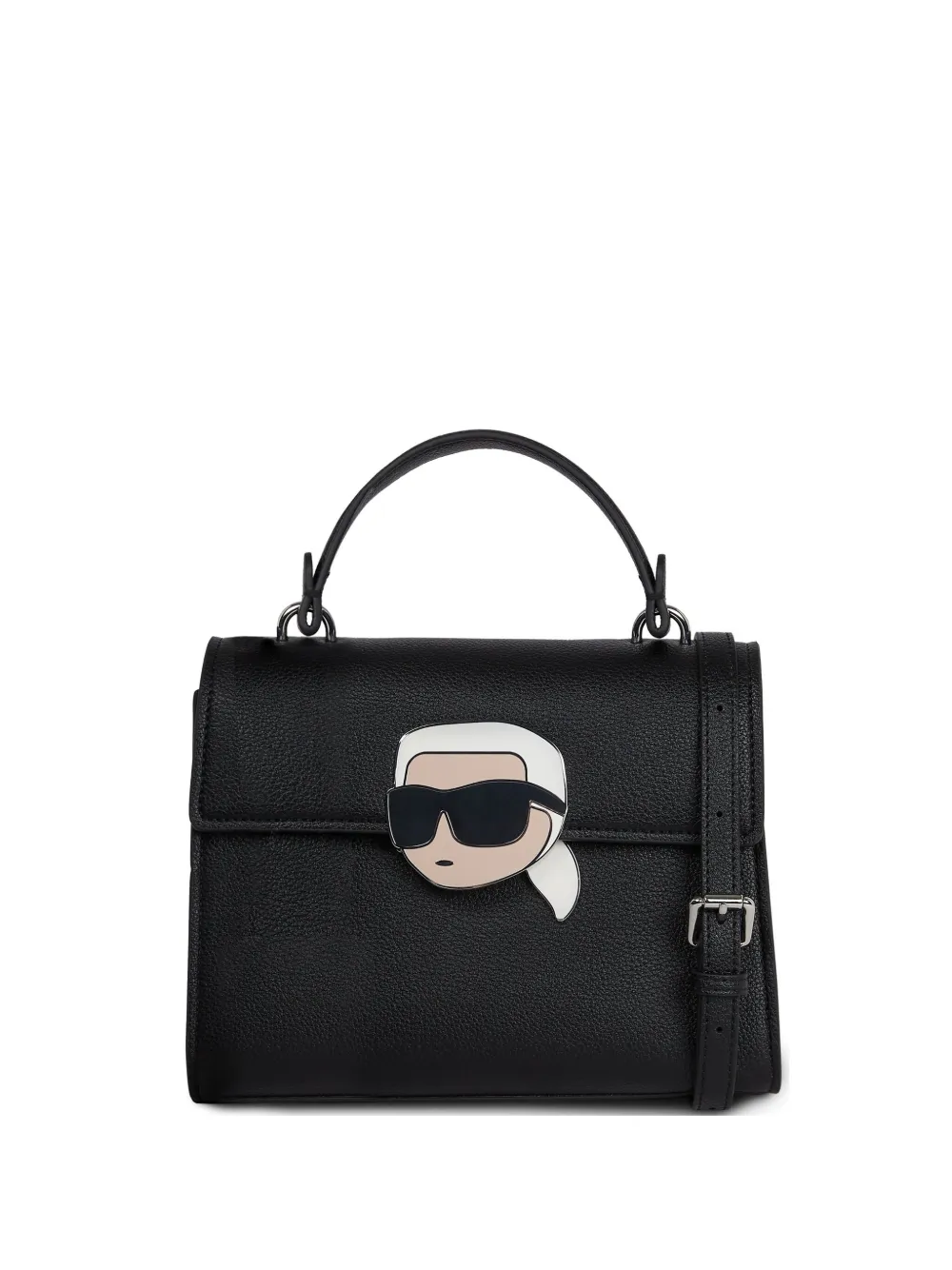 

Сумка через плечо Ikon KARL LAGERFELD, черный
